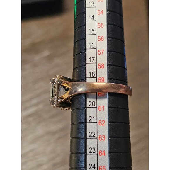 925 Sterling Silver Quartz Ring Size 9 - 5.87g - Picture 4 of 5